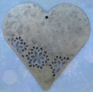 Tin Ornament Heart